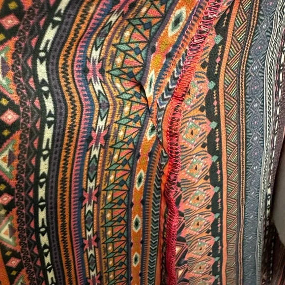 Sheer cowgirl fringe duster cardigan small/medium - Picture 6 of 7